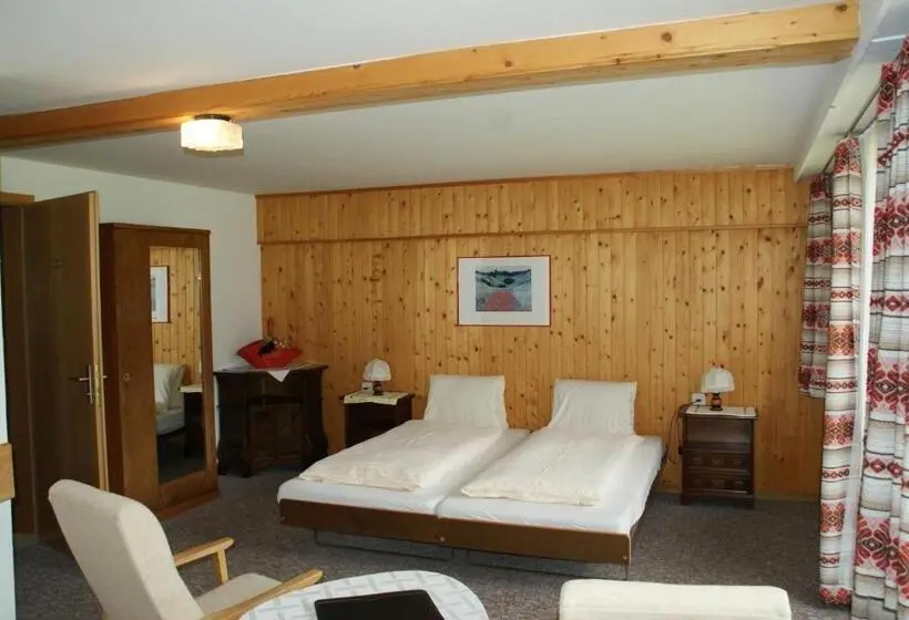 Standard-huone Parveke, Pension Spycher