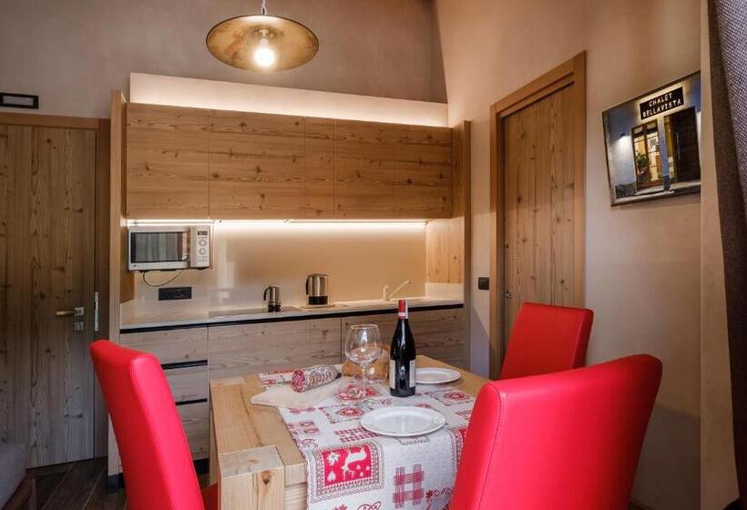 דירה בת חדר שינה 1 עם מרפסת, Chalet Bellavista