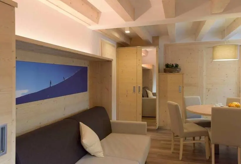 景色の見える一ベッドルームアパートメント, Agritur Darial