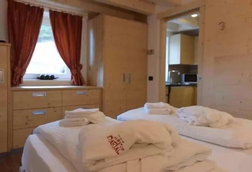 景色の見える一ベッドルームアパートメント, Agritur Darial