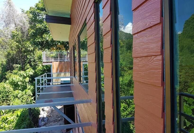 غرفة قياسية مطلة على الجبل, Railay Hilltop