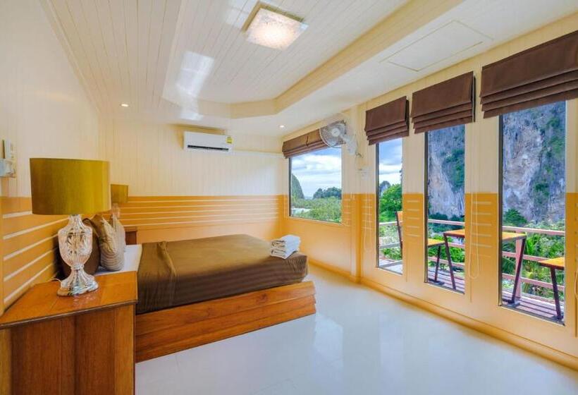 غرفة قياسية مطلة على الجبل, Railay Hilltop