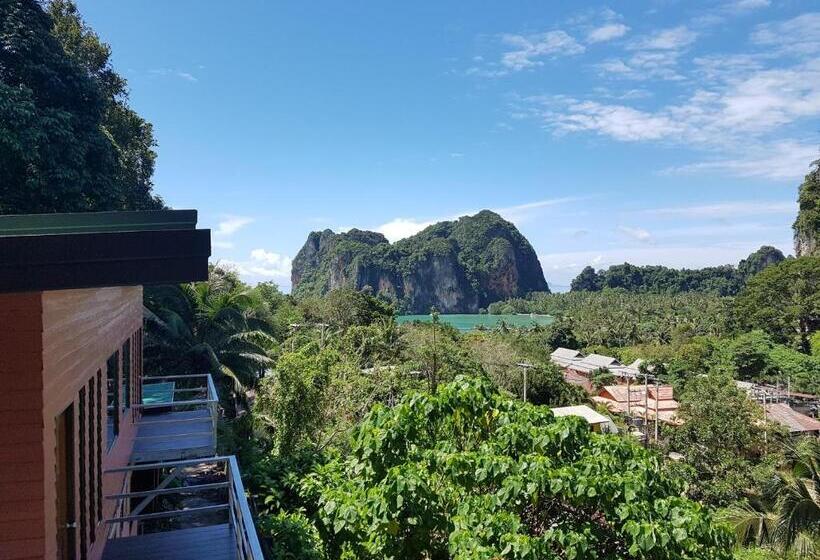 غرفة قياسية مطلة على الجبل, Railay Hilltop
