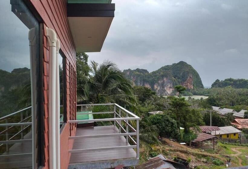 غرفة قياسية مطلة على الجبل, Railay Hilltop