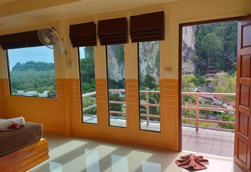 חדר סטנדרט נוף להרים, Railay Hilltop