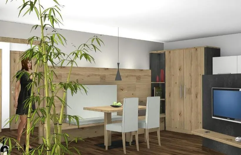 テラス付き１ベッドルームアパートメント, Apartments Oberdorner