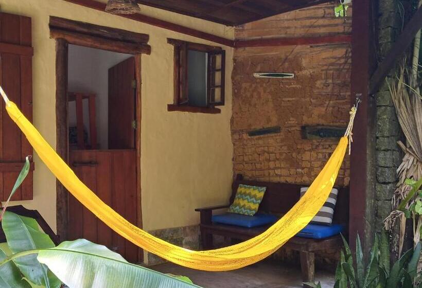 标准间带阳台, Pousada Cachoeira