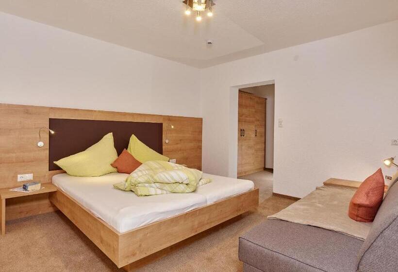 带2个卧室的公寓, Fremdenpension Alpenruhe