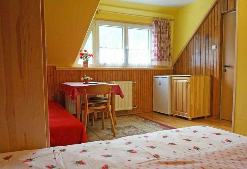 اتاق خانوادگی با چشم‌انداز کوه, Penzion A Drevenica Pri Hati