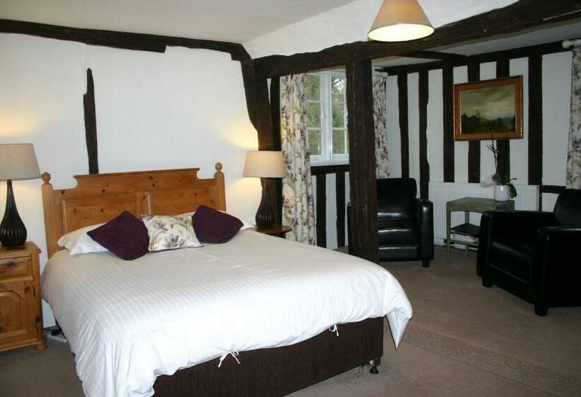חדר סטנדרט עם מיטת קינג, Stoke By Nayland B&b Poplars Farmhouse