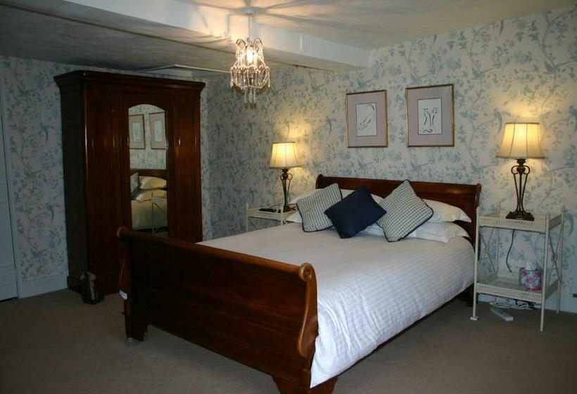 חדר דחוקס עם מיטת קינג, Stoke By Nayland B&b Poplars Farmhouse
