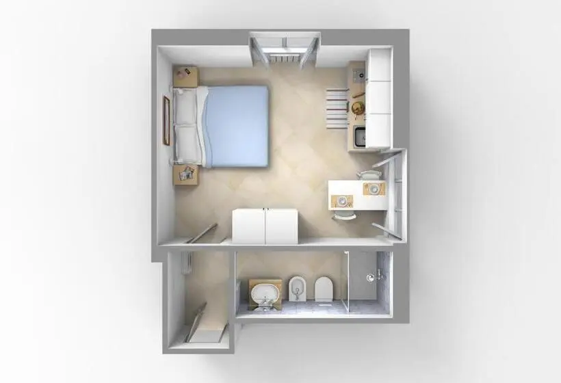 استودیوی استاندارد, Residence Glicini