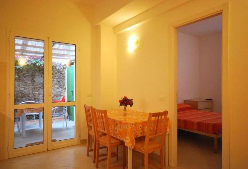 1베드룸 아파트 1층, Residence Glicini