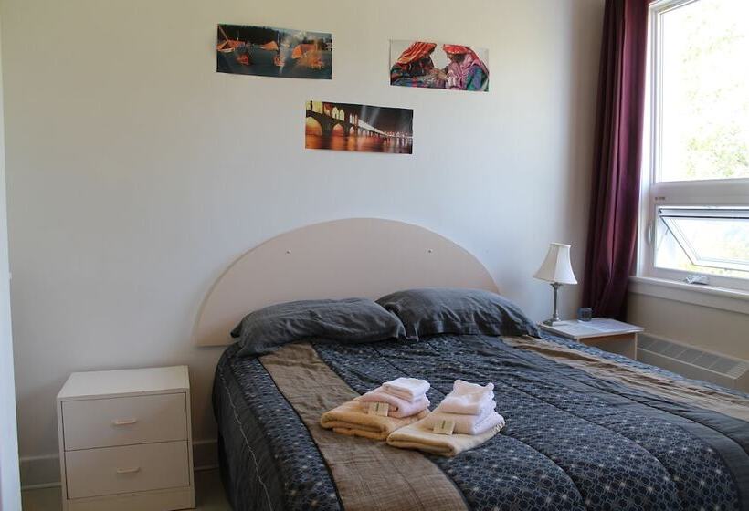 غرفة قياسية حمام مشترك, Auberge La Petite école De Forillon