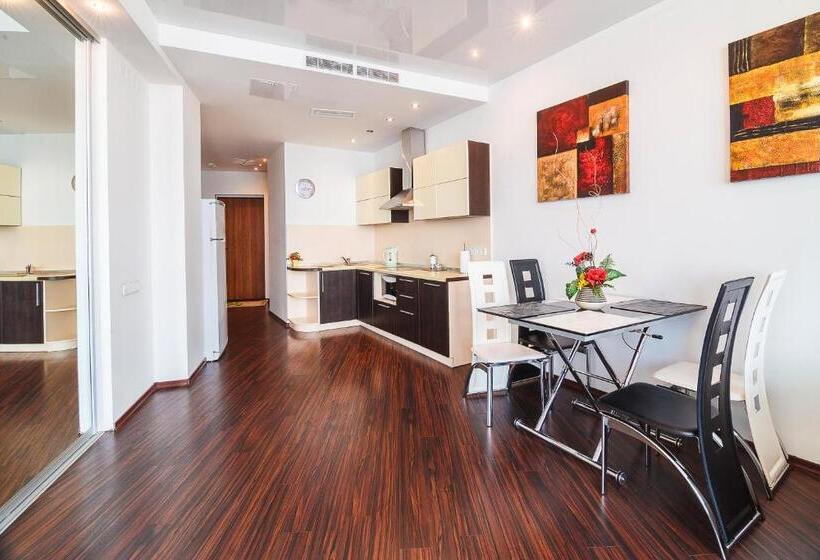 آپارتمان سوپریور 1 خوابه, Apartment Hotel Panorama