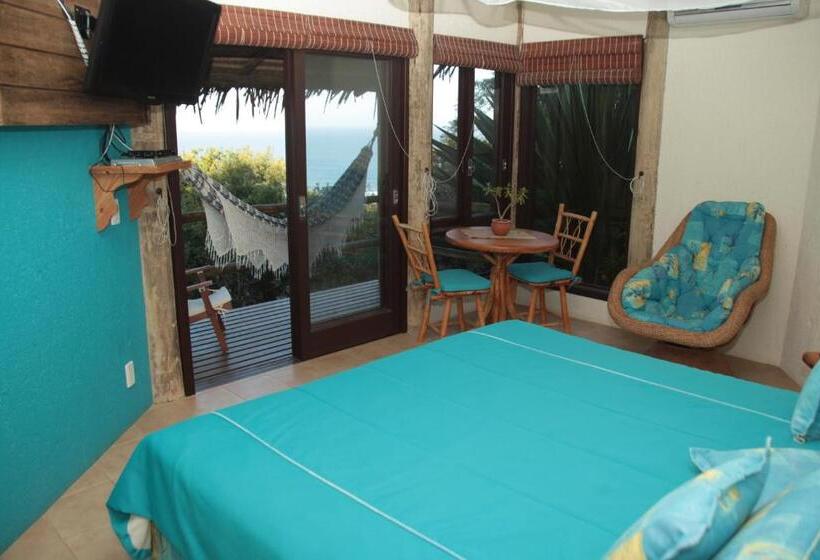 חדר סטנדרט נוף לים עם מרפסת, Bangalore Suites