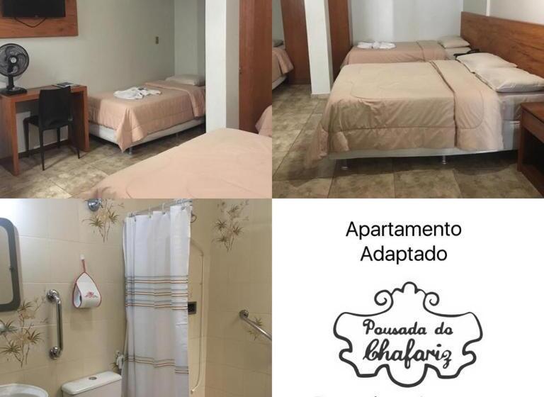 Quarto Triplo Estandar, Pousada Do Chafariz