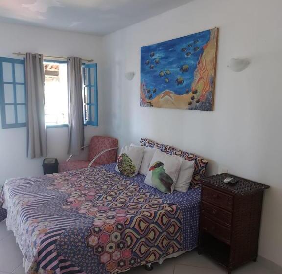 Deluxe Zimmer mit Meerblick & Balkon, Pousada Santo Aleixo