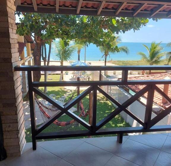 Deluxe Zimmer mit Meerblick & Balkon, Pousada Santo Aleixo