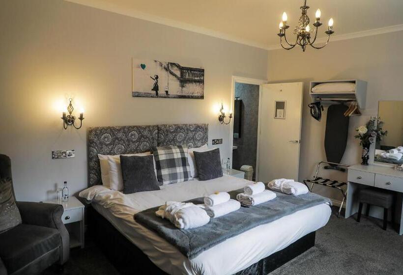 חדר דחוקס עם מיטת קינג, Black Bull Inn, Moffat