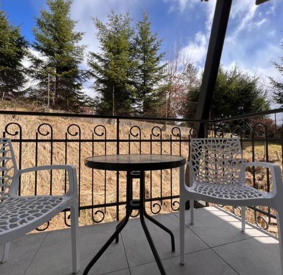 חדר סטנדרט לשלושה עם מרפסת, Penzion Talisman