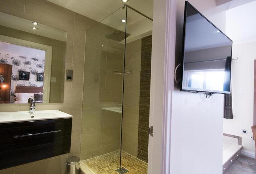 キングサイズベッド、ビュー付きデラックスルーム, The Ullswater View Guest House