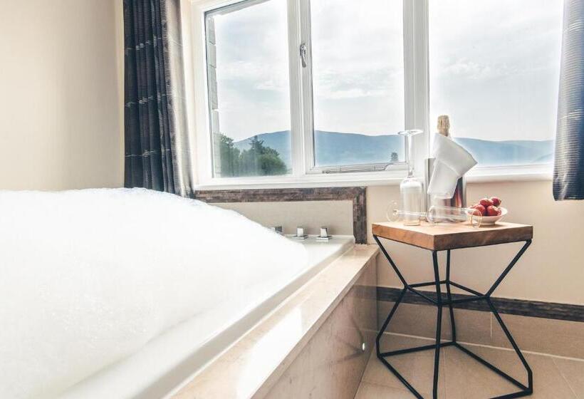 キングサイズベッド、ビュー付きデラックスルーム, The Ullswater View Guest House
