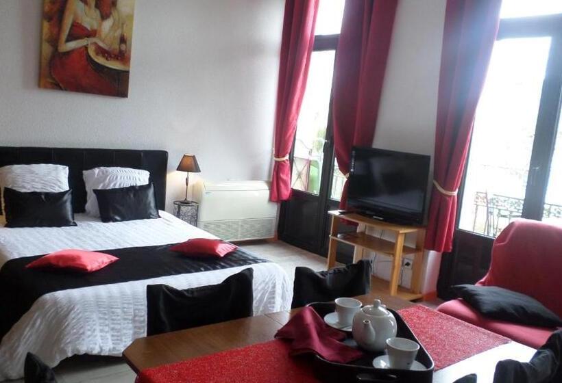 带1个卧室的顶楼公寓, Appart'hôtel Les Tilleuls
