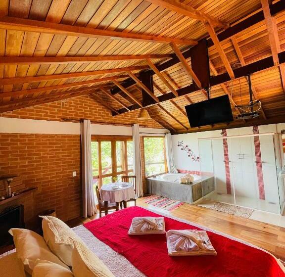シャレー1寝室, Pousada Caminho Da Mata