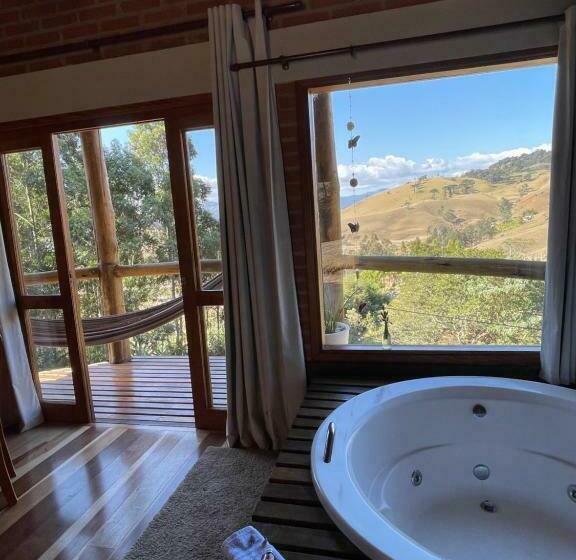 シャレー1寝室, Pousada Caminho Da Mata