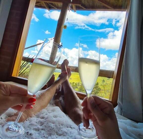 シャレー1寝室, Pousada Caminho Da Mata