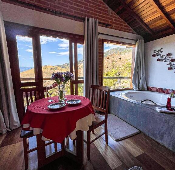 シャレー1寝室, Pousada Caminho Da Mata