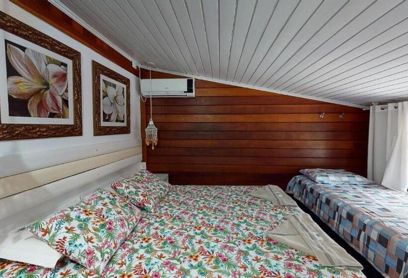 غرفة إقتصادية رباعية, Pousada Pôr Do Sol   Ilha Do Mel