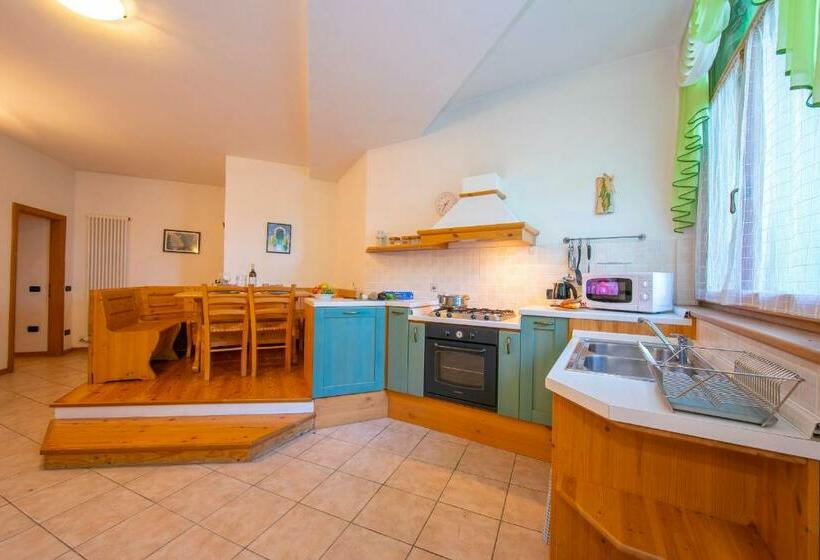 شقة غرفة نوم واحدة بالطابق الأرضى, Agritur Piazera  Happy Rentals