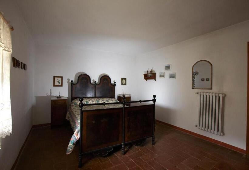 标准单人间共用浴室, Casina Della Burraia