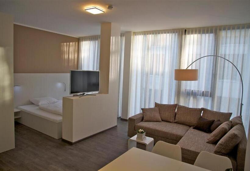 带1个卧室的舒适公寓, Boardinghouse Offenbach Service Apartments