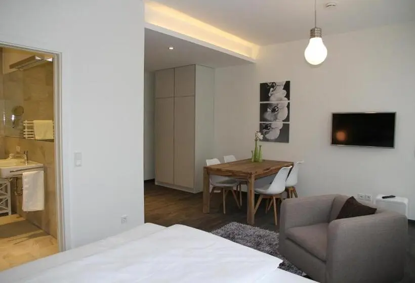 １ベッドルームのコンフォーとアパートメント, Boardinghouse Offenbach Service Apartments