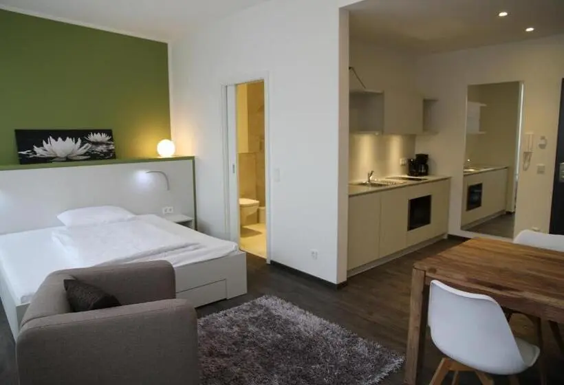 １ベッドルームのコンフォーとアパートメント, Boardinghouse Offenbach Service Apartments