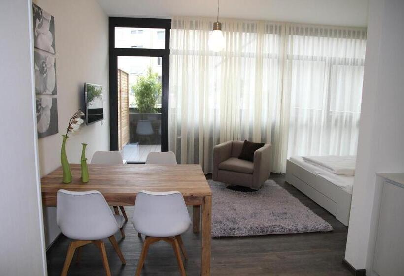 带1个卧室的舒适公寓, Boardinghouse Offenbach Service Apartments