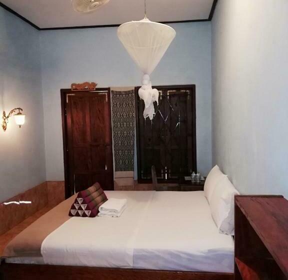 스탠다드 룸 강 전망, Nam Ou River Lodge