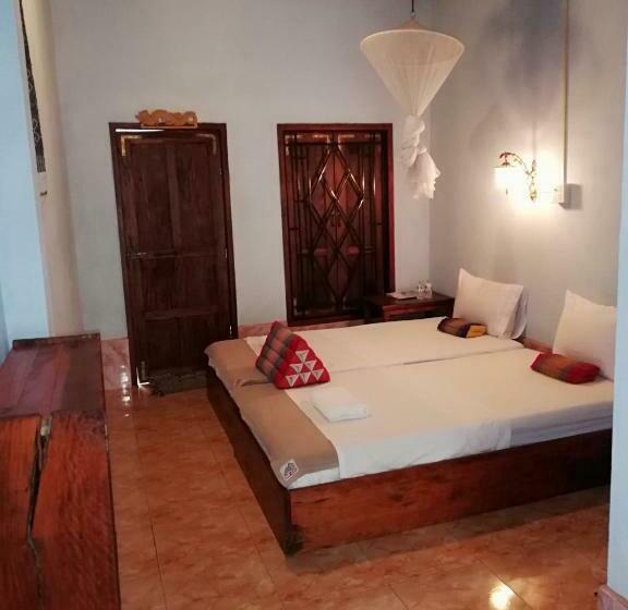 스탠다드 룸 강 전망, Nam Ou River Lodge