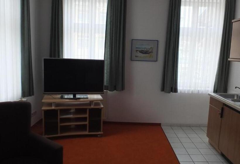 דירה בת חדר שינה 1 עם מרפסת, Pension Granitzeck