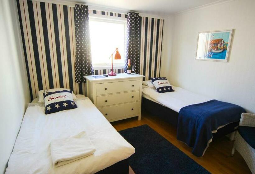 חדר סטנדרט חדר אמבטיה משותף, Smögens Gästhem