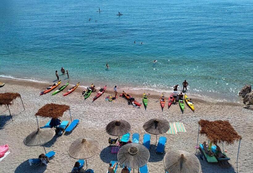 غرفة قياسية مطلّة علي البحر مزوَّدة بشُرفة, Magic Ionian Apartments & Rooms