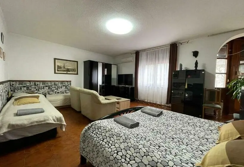 浴室共有スタンダード４人用ルーム, Tulipán Vendégház