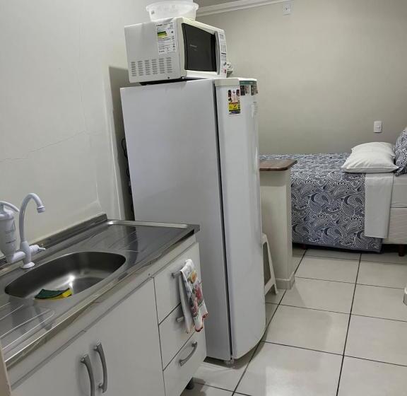 침실 1개 풀장 전망 아파트, Pousada Marques Floripa