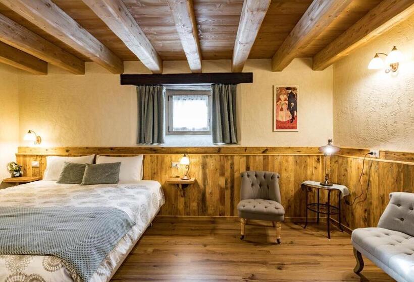 اتاق استاندارد با تخت بزرگ, Chambres D'hôtes La Moraine Enchantée