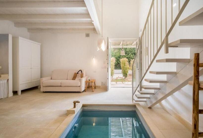 סוויטה עם ג'קוזי, Masseria Rauccio