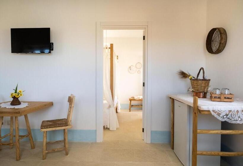 סוויטה עם טרסה, Masseria Rauccio