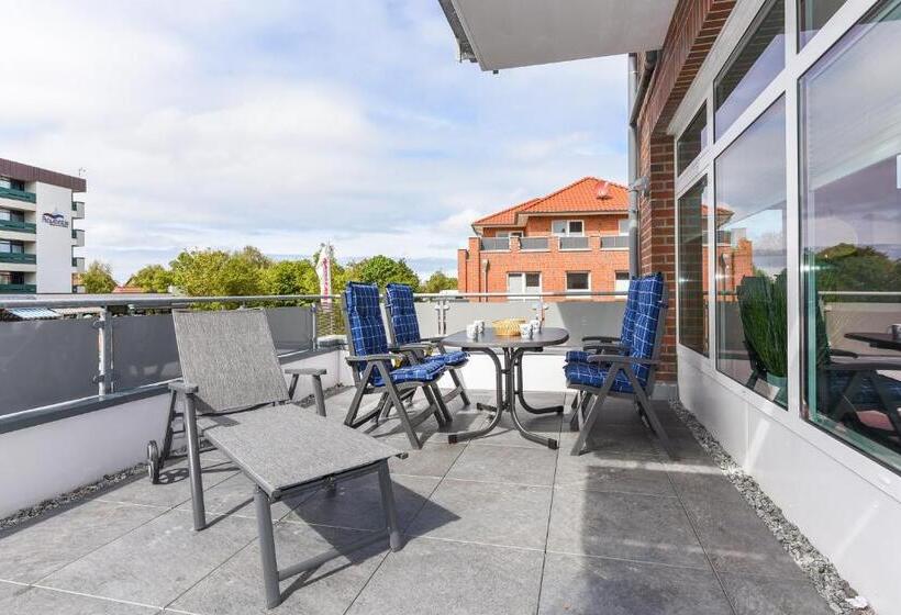Апартаменты 1 Спальня с Балконом, Passagendeck Nordseegartenpark